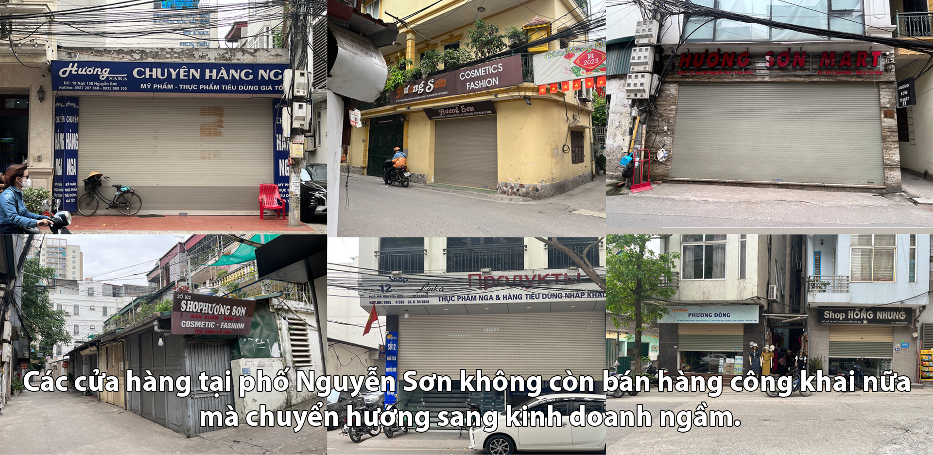 Nhiều dấu hiệu “lạ” trong kinh doanh tại phố Nguyễn Sơn